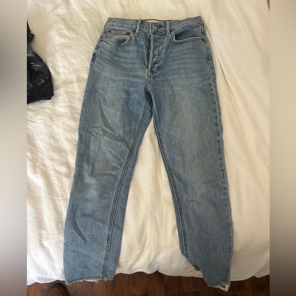 Denim Forum Yoko High Rise Slim Jeans